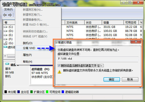 教你一招 玩Windows7系統虛擬磁盤分區