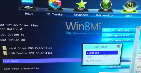 讓你的Win8極速開機啟動方法總結 